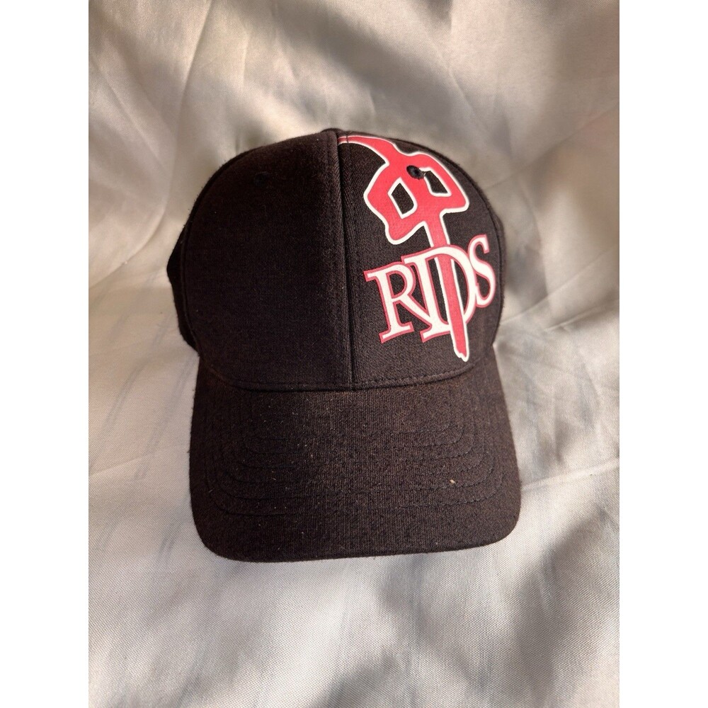 RDS FLEXFIT CAP LOGO  S-M Black & Red